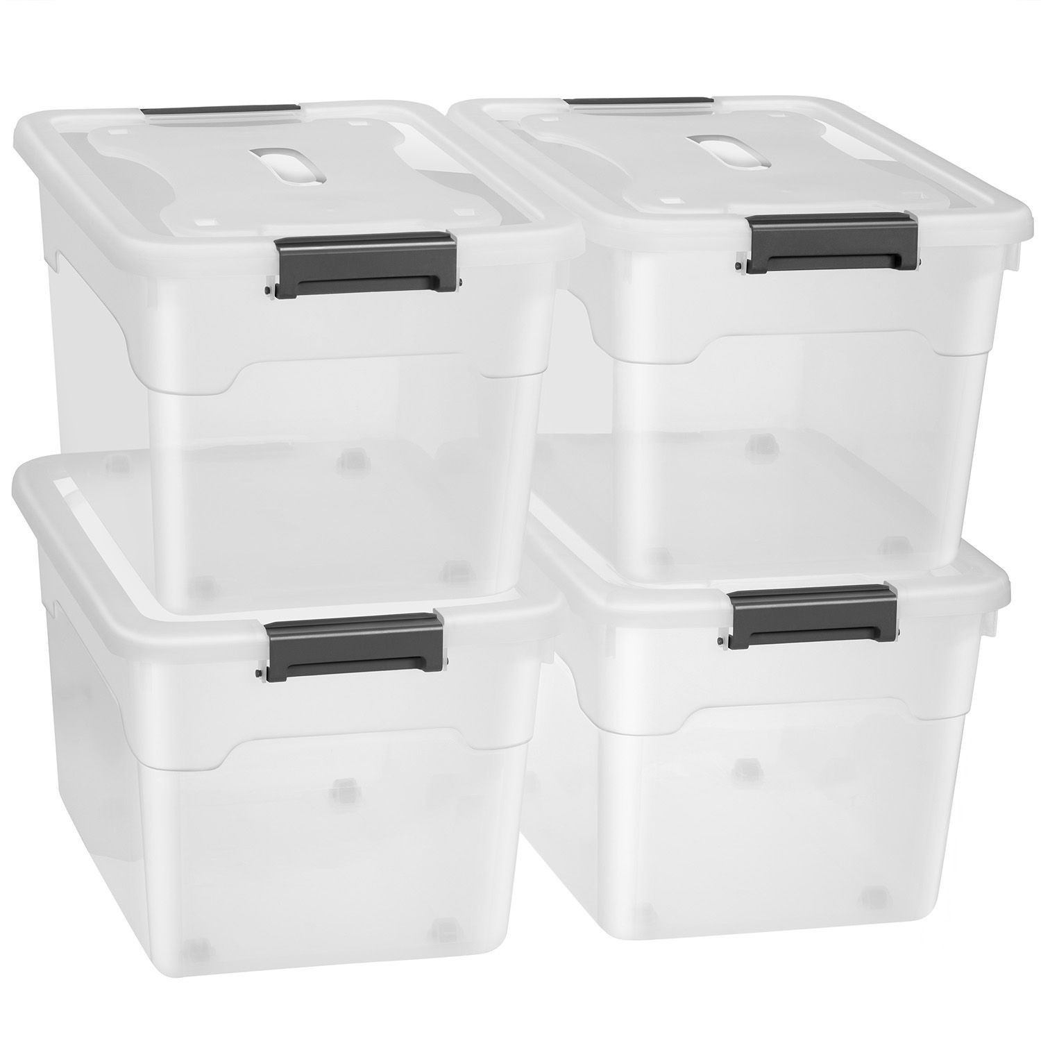 Juskys Aufbewahrungsbox mit Deckel