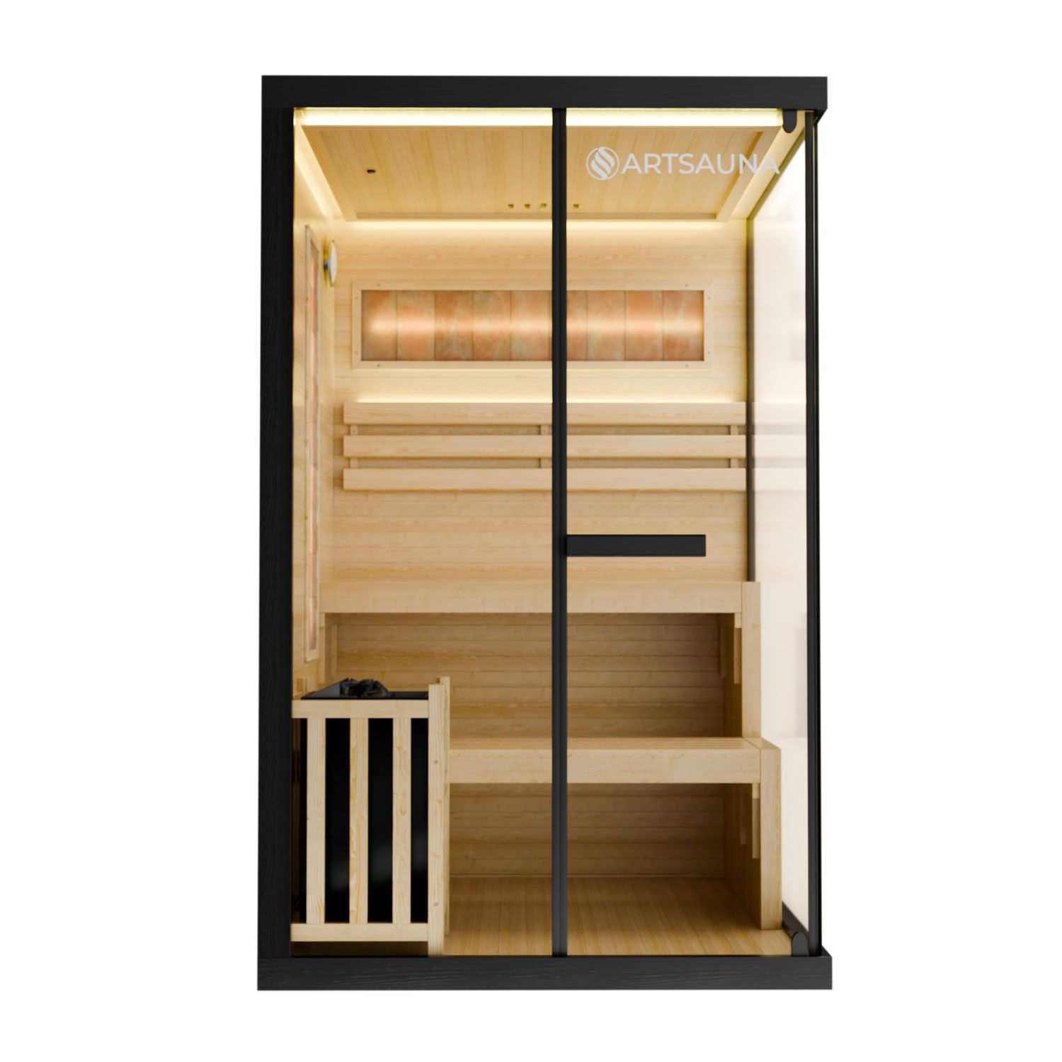 Traditionelle Sauna Vantaa - Schwarz Image