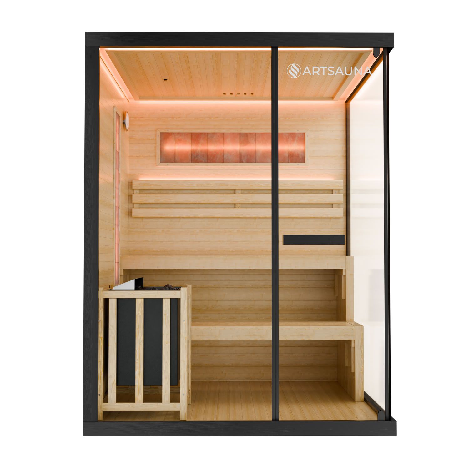 Traditionelle Sauna Vantaa - Schwarz Image