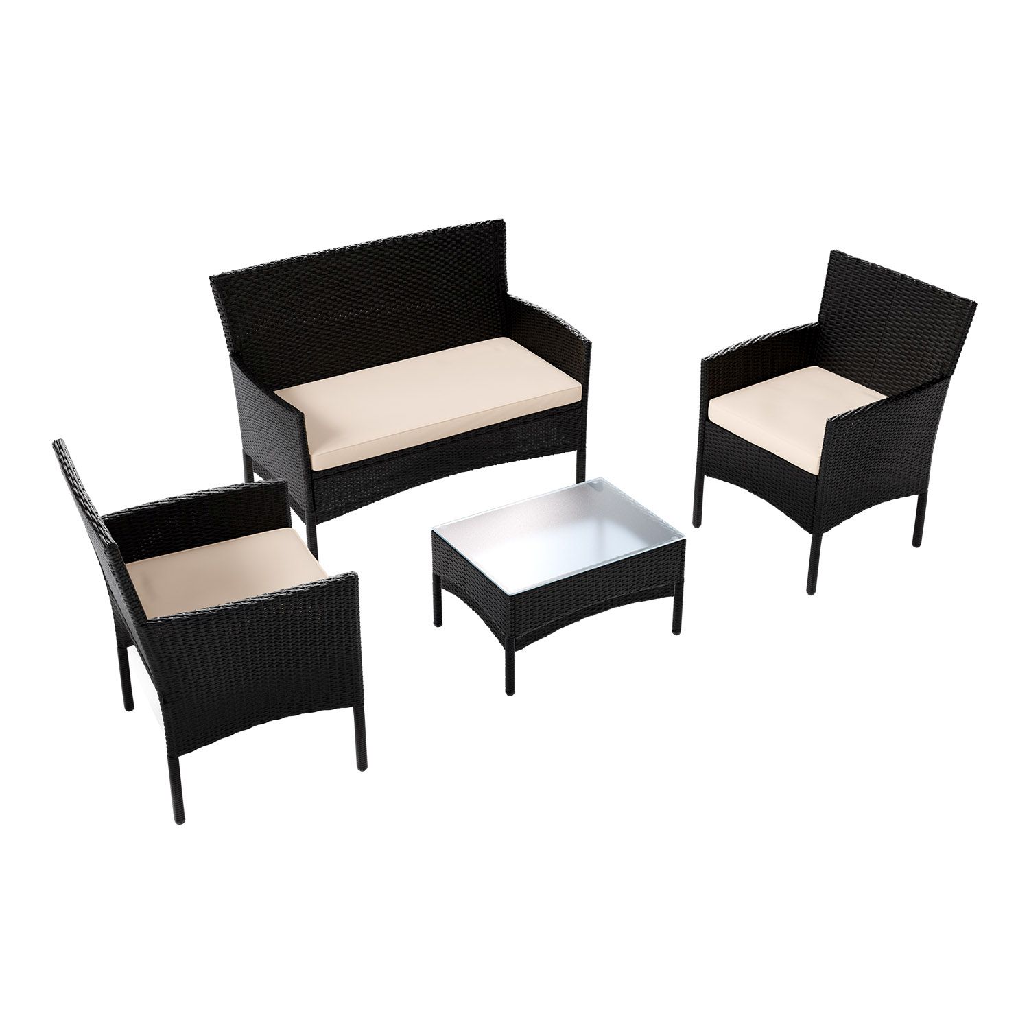 Polyrattan Sitzgruppe Fort Myers Image