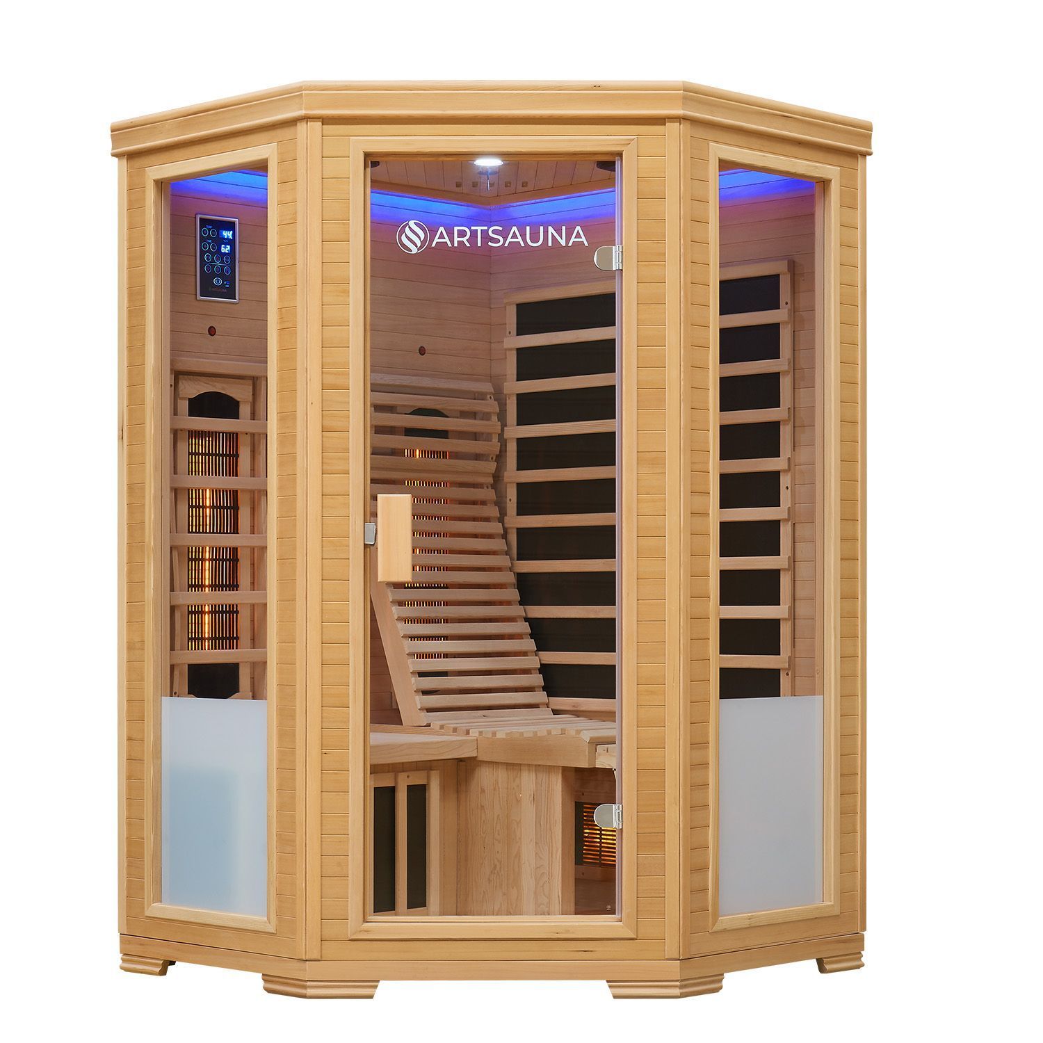Artsauna Infrarotkabine Aalborg – Dual-Technologie, 2 Personen