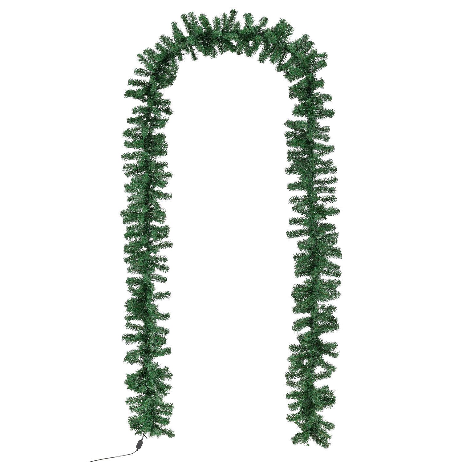 Weihnachtsgirlande Tannengirlande Girlande LED Weihnachtsdeko künstlich