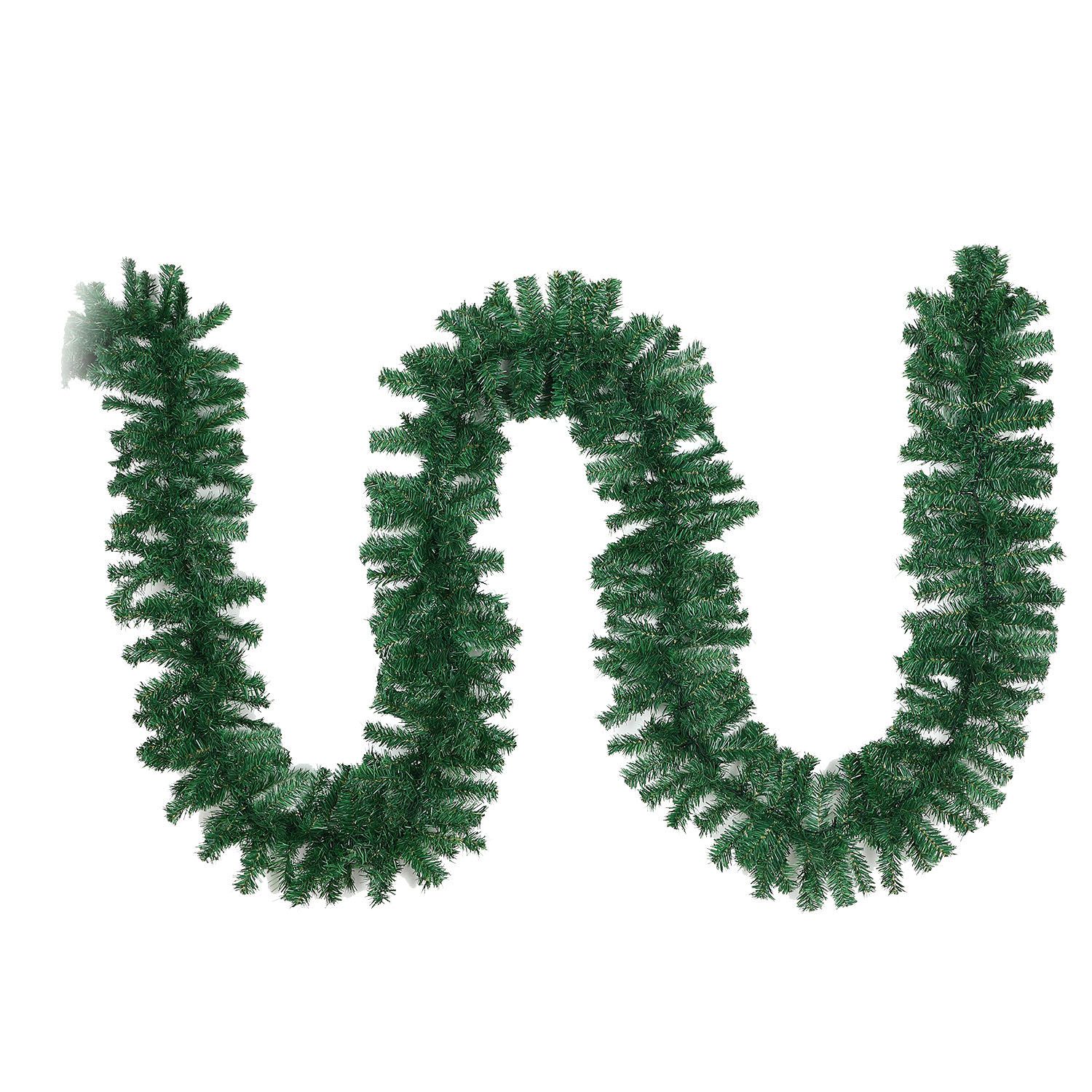 Weihnachtsgirlande Tannengirlande Girlande LED Weihnachtsdeko künstlich
