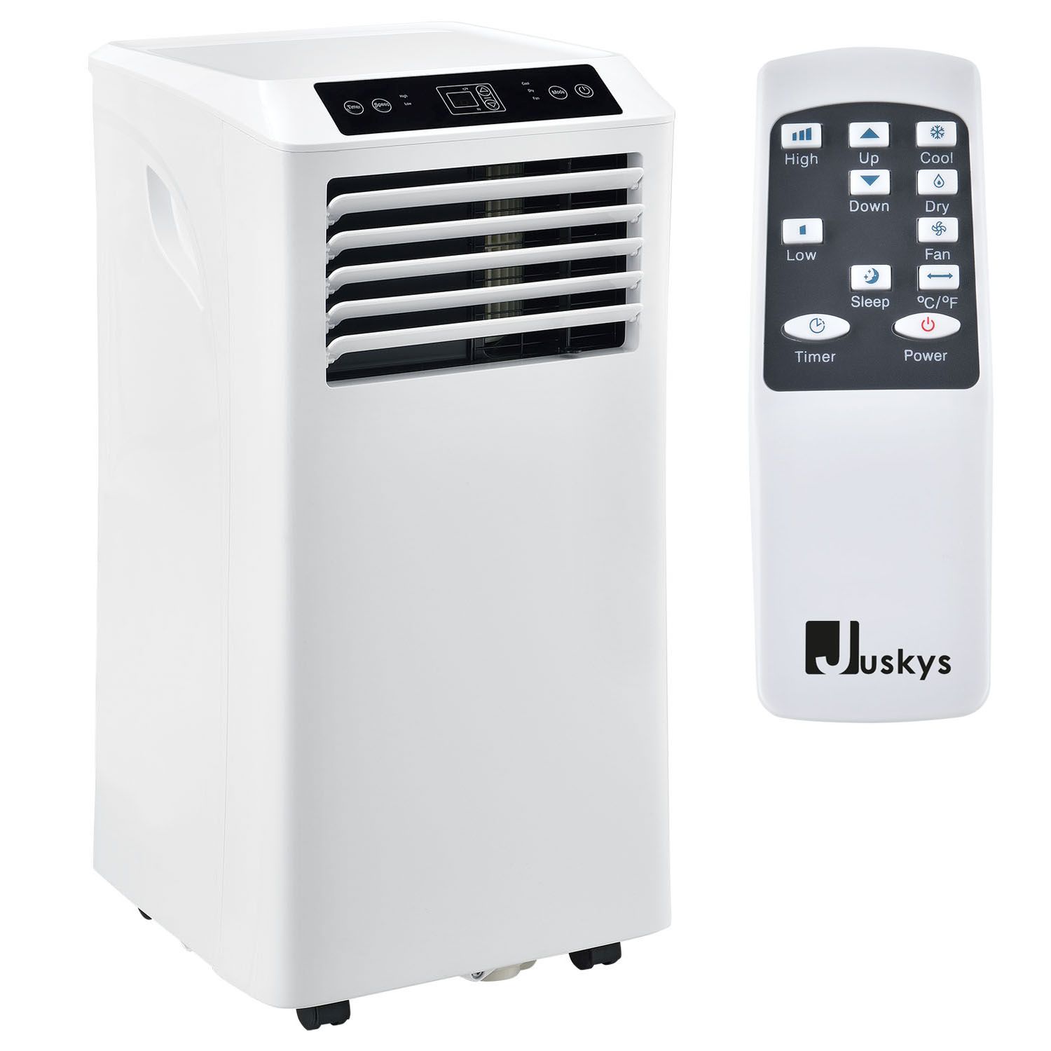 Mobile Klimaanlage 9000BTU Klimagerät 3in1 Kühler Entfeuchter Ventilator Juskys®