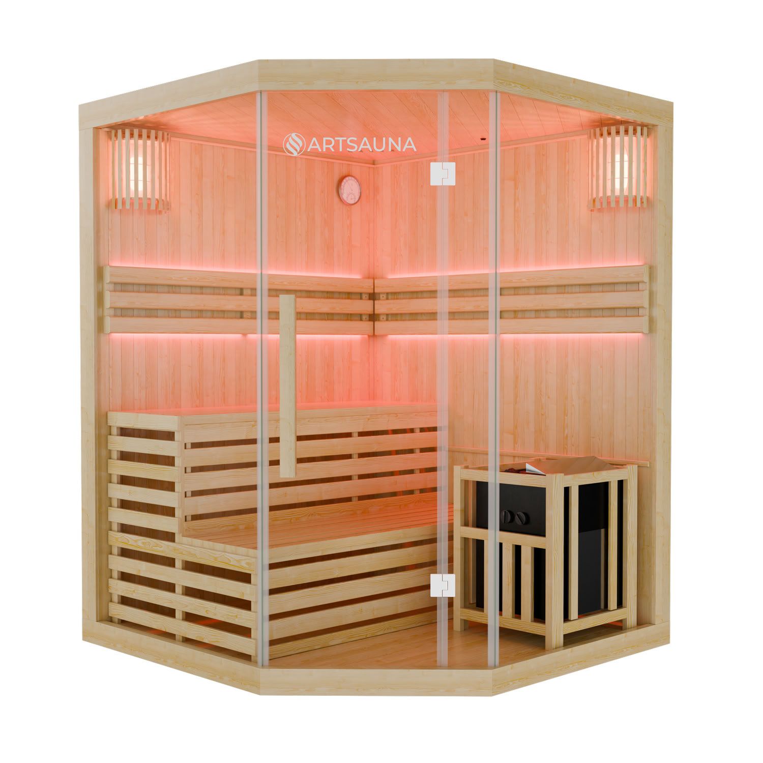 Indoor Sauna Espoo 150 Premium Image